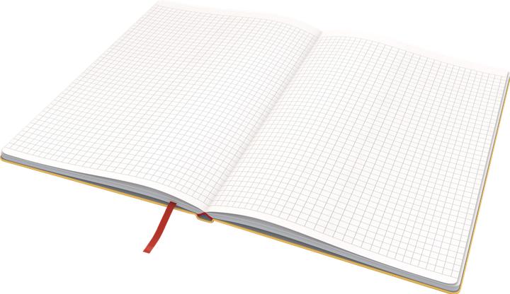 Actual product image Leitz Notebook Cosy B5, Plaid, Yellow (B5, Checked, Hardcover)
