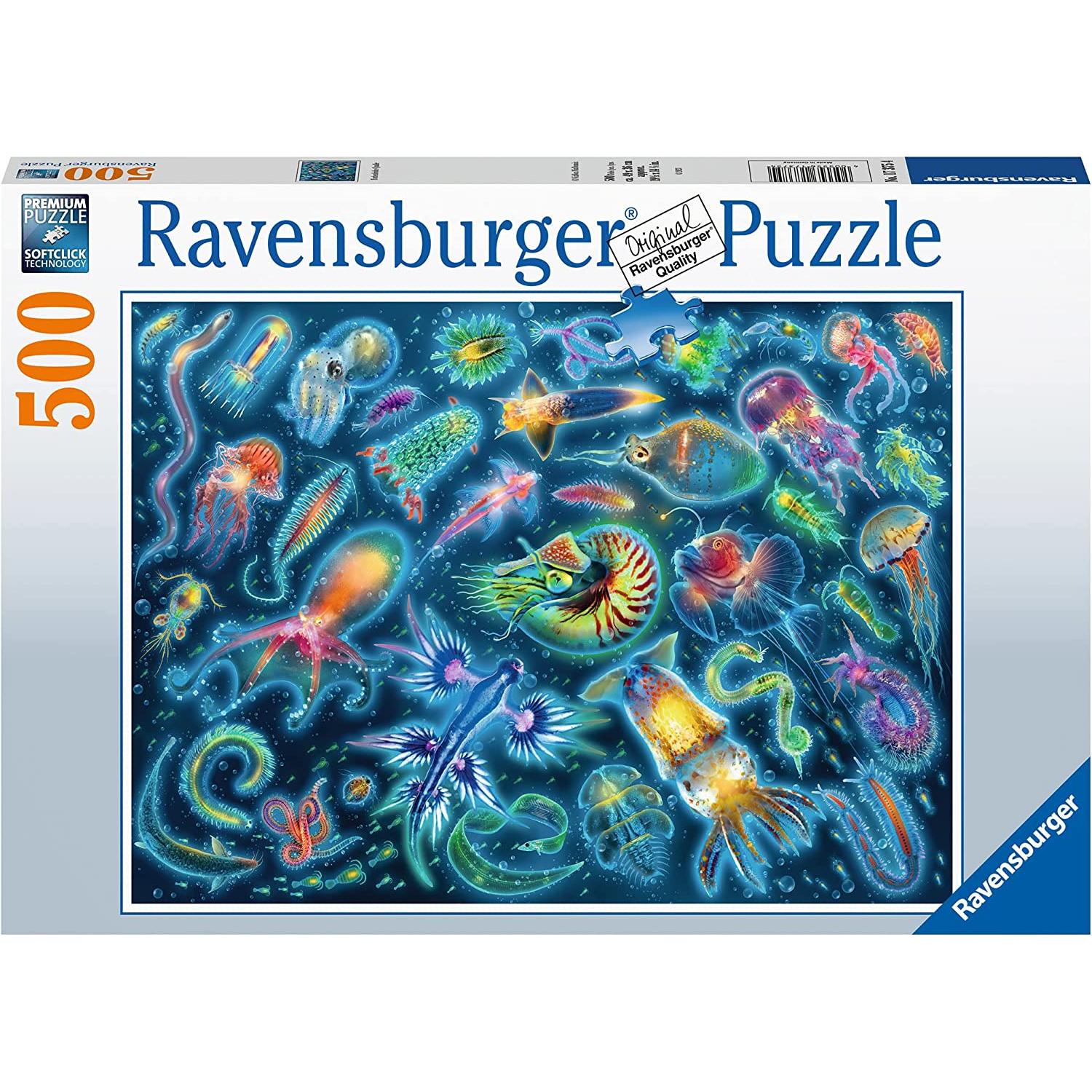 Ravensburger Farbenfrohe Quallen (500 Teile)