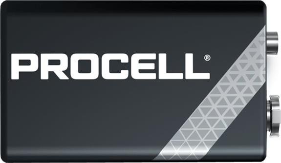 Actual product image Duracell Procell batteries (10 pcs., 9V Block, 673 mAh)