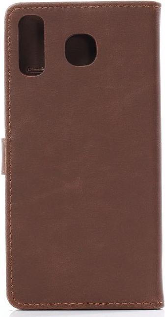 Actual product image MU Classic Crazy Horse IV Leather Bookcover Series (Samsung Galaxy A9)