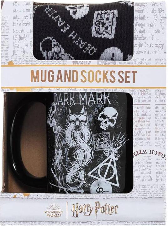 Actual product image Dark Arts Mug and Sock Set (315 ml, 2x)
