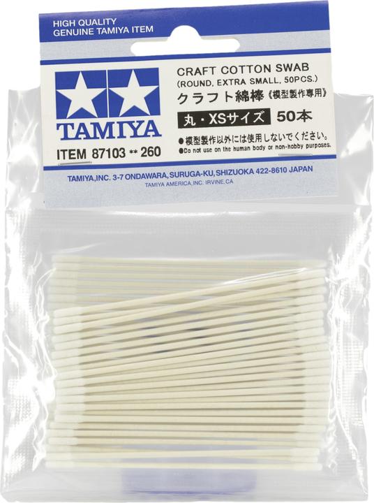 Image du produit Tamiya Coton-tige rond extr.petit(50