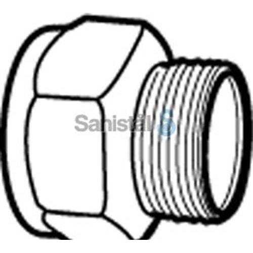 Imi Hydronic Engineering, Zubehör Sanitärinstallation, Nippelmuffe kompression TA 3/8X3/8