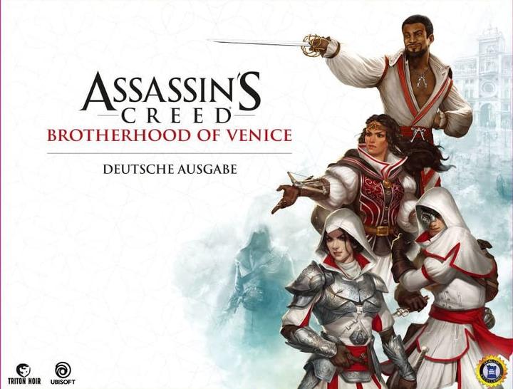 Immagine prodotto SG008 - Assassin's Creed, gioco da tavolo, per 1-4 giocatori, da 14 anni (DE edition) (Tedesco)