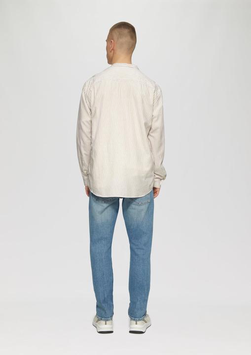 Actual product image S.Oliver Hemd Regular Fit: Stehkragenhemd aus gestreiftem Oxford (XXL)