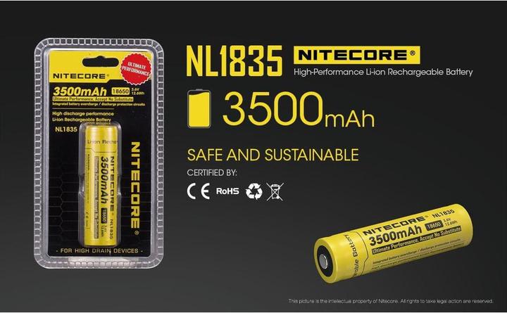 Produktbild Nitecore Nl1835