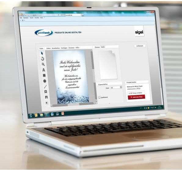 Actual product image Sigel Blue Mystery (90 g/m², 100 x, A4)