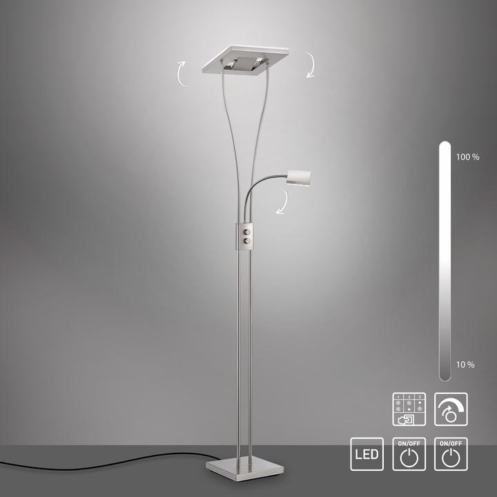Produktbild Leuchten Direkt Stehleuchtestahl1xLED/162xLED/3InnenleuchteIP20 (2700 lm)