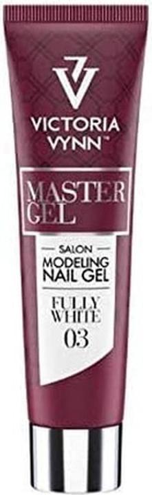Immagine prodotto Visconti Di Modrone Victoria Vynn Master Gel UV LED Modeling Acrylic Builder 60g 03 completamente bianco (Unghie artificiali, Suggerimenti per il pozzo pieno)