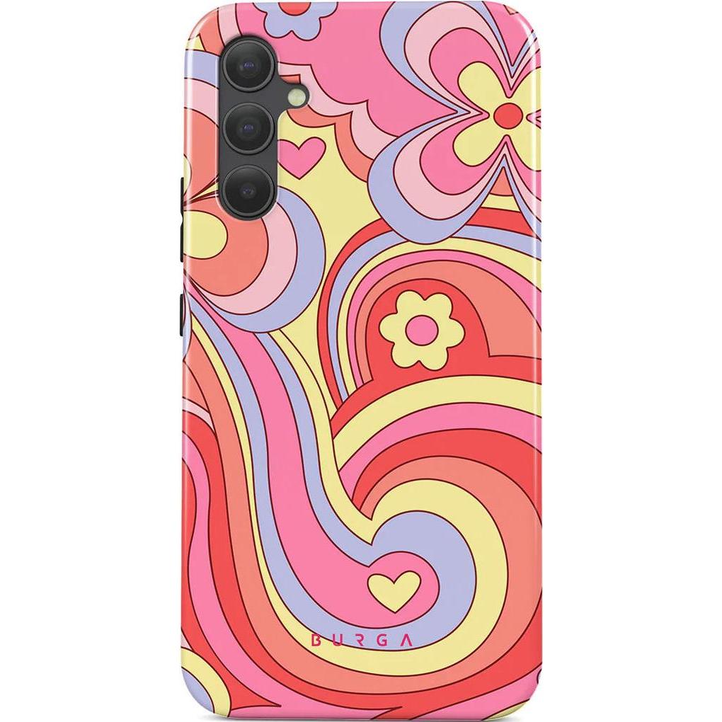Burga Tough Case Samsung Galaxy A34 - Roller Disco (Limited Barbie Edition) (Samsung Galaxy A34 5G), Cover smartphone, Multicolore