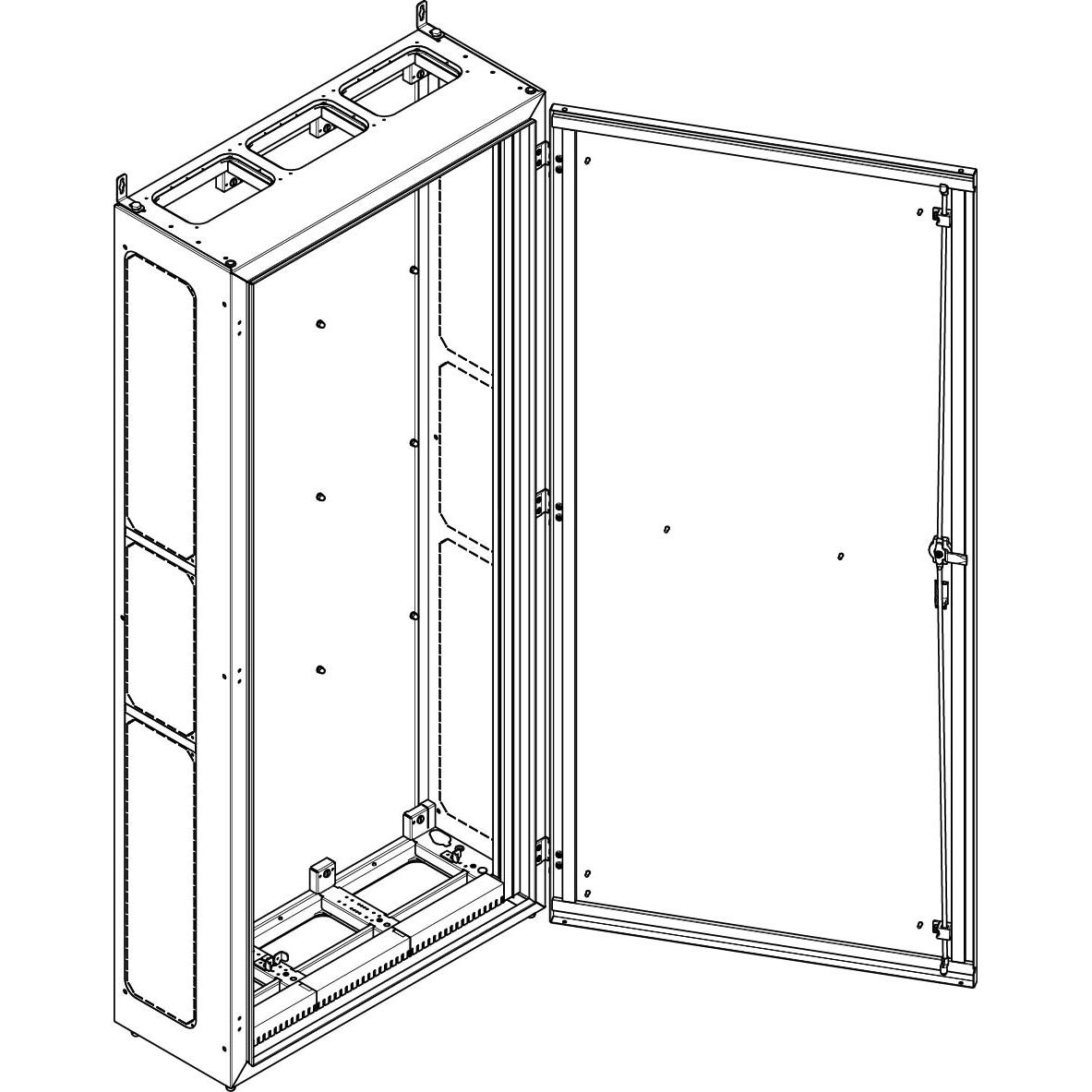Thumbnail - ABN NT312PB, Serverschrank Zubehör, Weiss