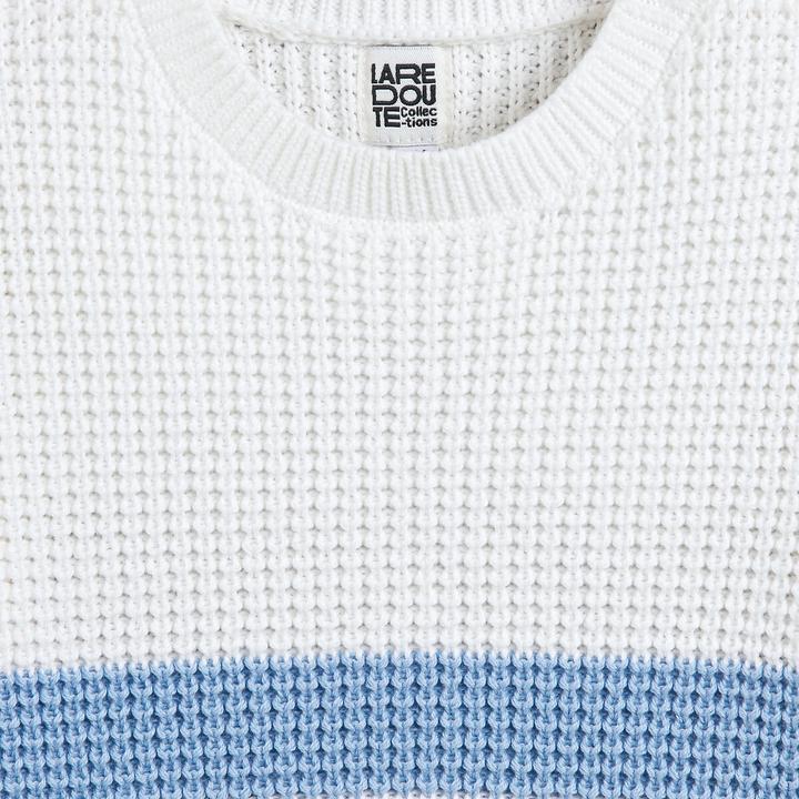 Produktbild La Redoute Collections Grobstrickpullover mit rundem Ausschnitt (98)