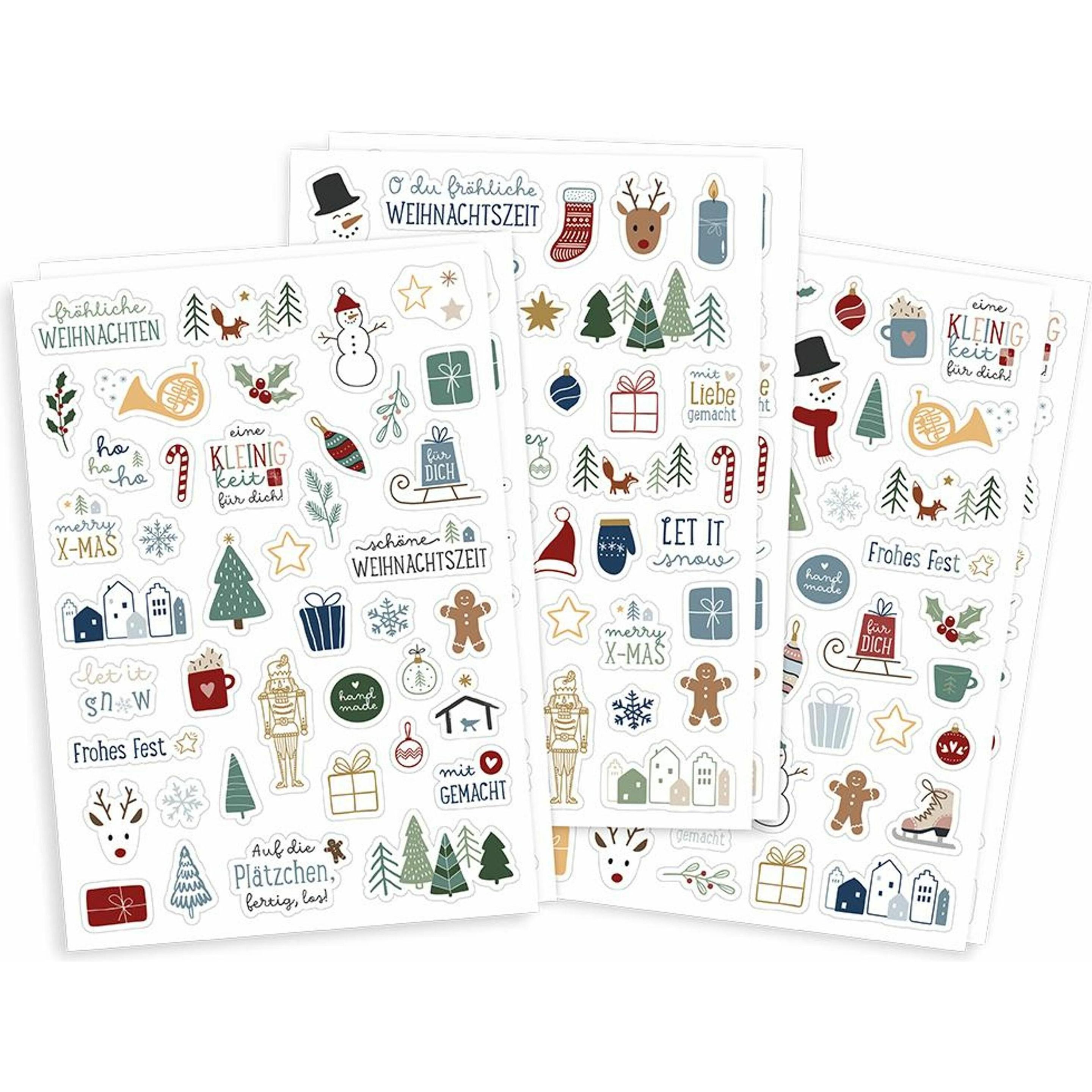 Brunnen Sticker-Set Weihnachten - kaufen bei Digitec