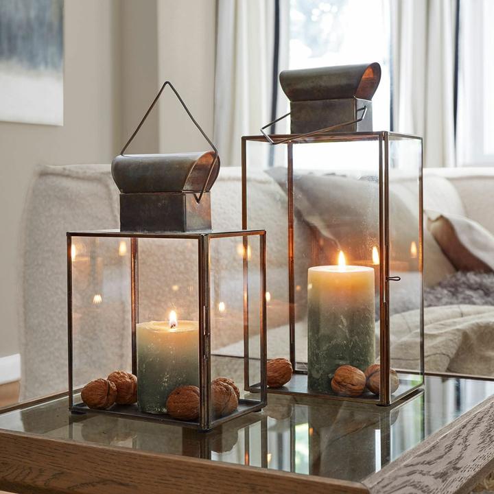 Immagine prodotto Loberon Set di 2 lanterne Pluton oro antico