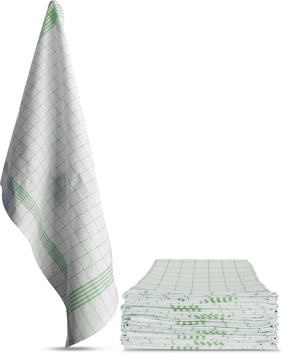 Actual product image Aspero 100 Cotton Tea Towels - 8723 (55 x 75 cm)