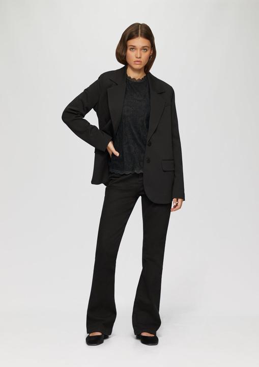 Produktbild s.Oliver Bluse Blusentop aus Spitze (XS)