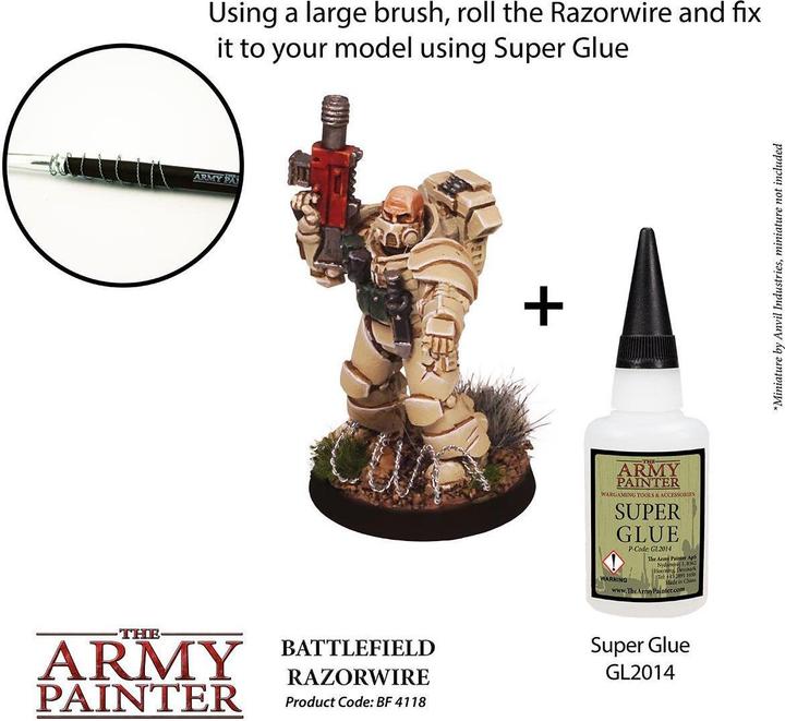 Actual product image Army Painter ARM04118 - Battlefield Razorwire (GB)