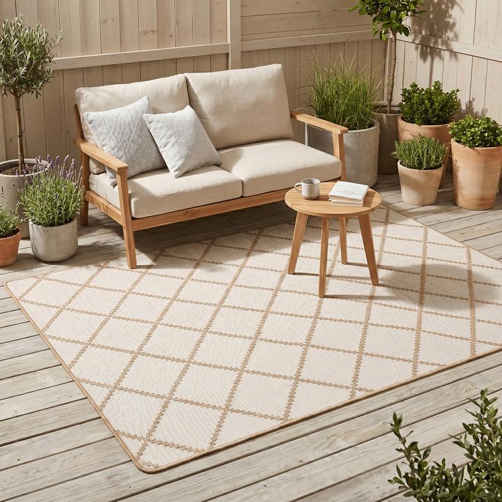 Produktbild Snapstyle In- und Outdoor Teppich Beidseitig Newport Design (200 x 80 cm)