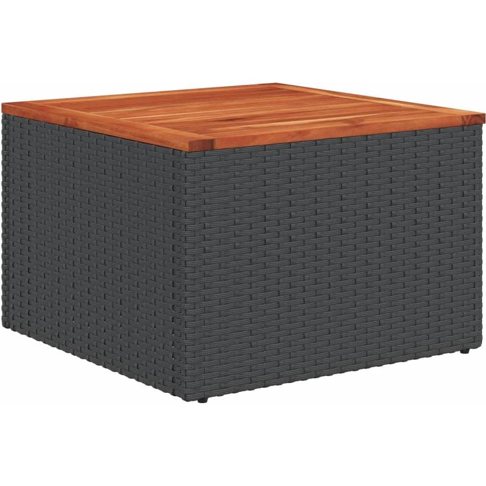 Thumbnail - VidaXL, Gartenlounge, Gartenmöbel Sofa Garnitur Lounge Sitzgruppe 6-tlg. Schwarz Poly Rattan