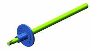 Immagine prodotto Tamiya F104 Albero posteriore in acciaio