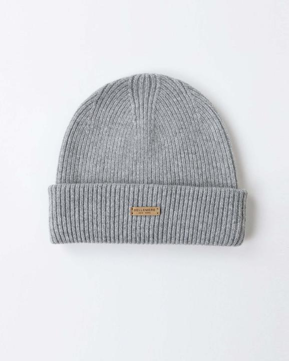 Image du produit Bellemere Headgear Ribbed Lambswool Beanie (Taille unique)