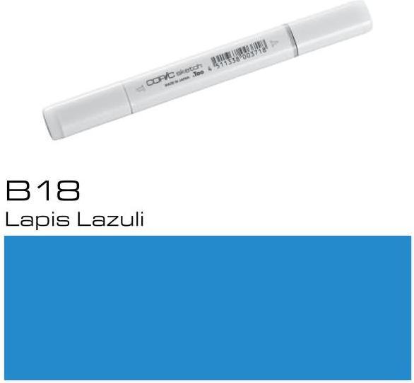 Image du produit Copic Sketch type B - 18 (B18 - Lapis Lazuli, 1 x)