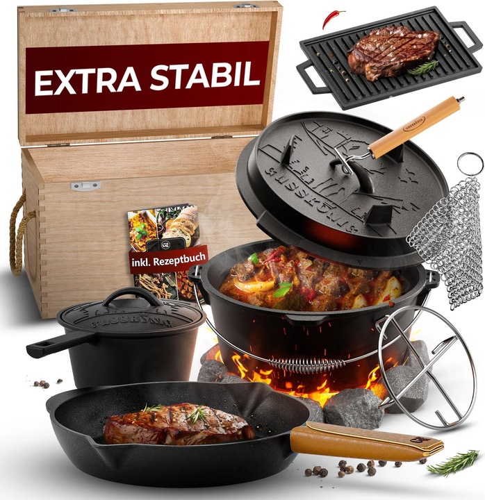 Gusskönig Dutch Oven Set