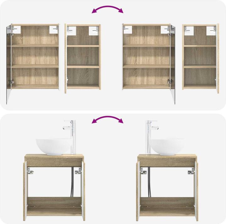 Produktbild vidaXL Badezimmer Set