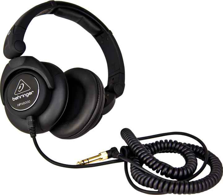 Behringer HPX6000 DJ headphones (No noise cancellation, Cable)