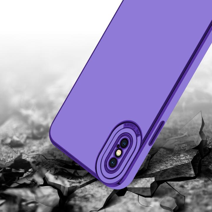 Actual product image Cadorabo TPU case with camera protection for Apple iPhone X / XS (Apple iPhone X)