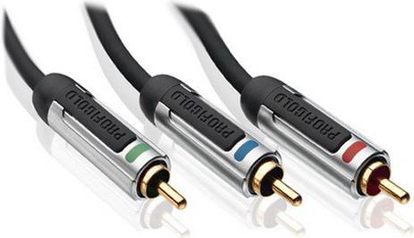 Profigold Component Video Interconnect, 3RCA-3RCA, 10.0m (10 m, Andere)