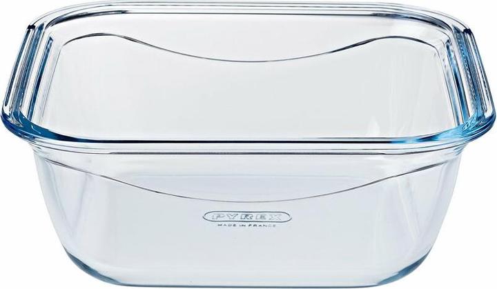 Produktbild Pyrex Cook & Go rectangular glass food storage container/roaster with airtight and leakproof 4 clip (0.80 l)