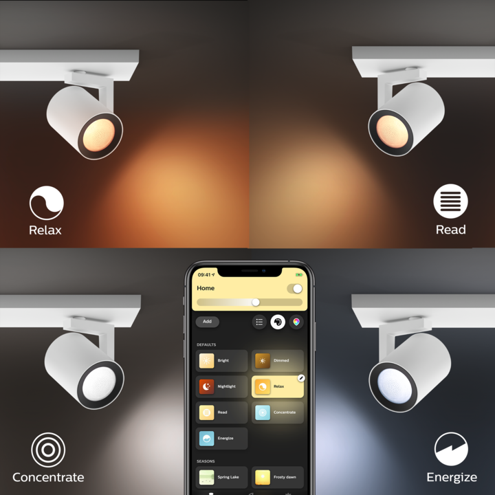 Produktbild Philips Hue Argenta Basis BT (350 lm, GU10)