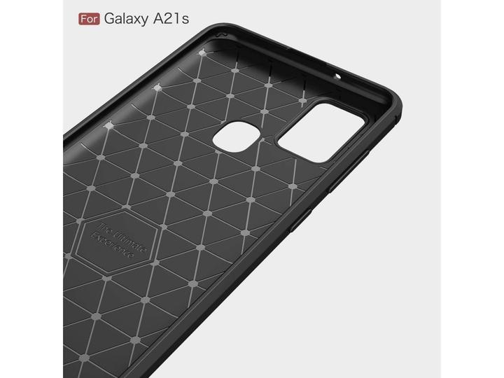 Image du produit Screenguard Samsung Galaxy A21s Housse Carbon Brushed Soft TPU (Samsung Galaxy A21s)