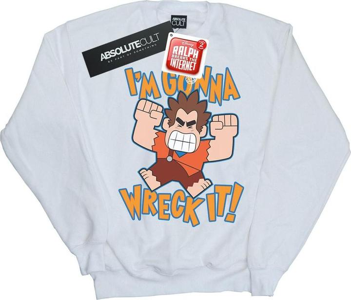 Produktbild Disney Wreck It Ralph I'm Gonna Wreck It Sweatshirt Mädchen (152, 158)