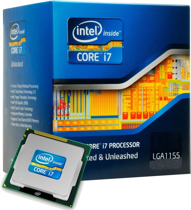 Intel Core i7 3770 BOX (LGA 1155, 3.40 GHz, 4 -Core)