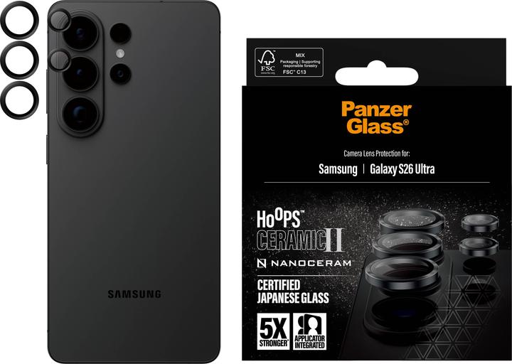 Image du produit PanzerGlass Ceramic Hoops II (1 pcs, Samsung Galaxy S26 Ultra)