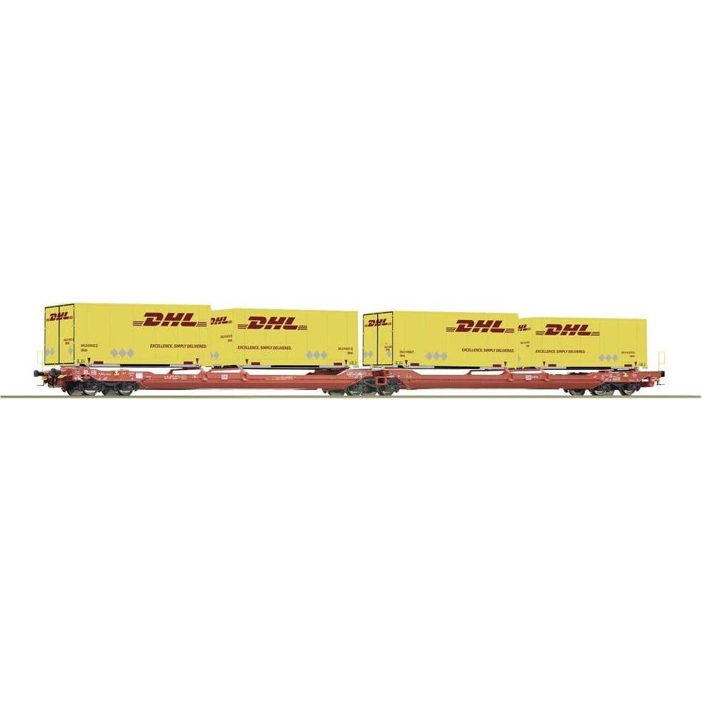Thumbnail - Roco H0 Ro Doppeltaschen-Gelenkwagen T3000e (Spur H0)
