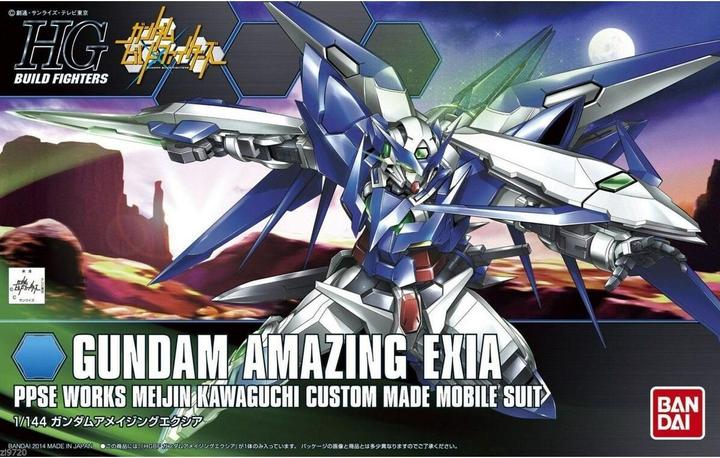 Actual product image Bandai Namco HGBF 1/144 GUNDAM AMAZING EXIA