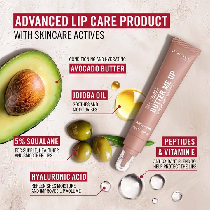 Immagine prodotto Rimmel London OH MEIN GLANZ! Lippenbalsam #000 -Vanilla Frost 1 u (Balsamo per le labbra, 15 ml)