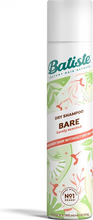 Actual product image Batiste Bare Natural & Light (200 ml, Dry shampoo)