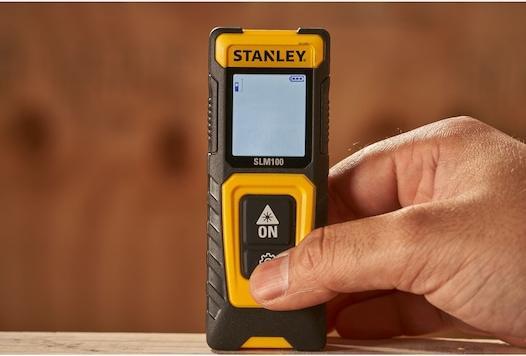 Actual product image Stanley Stan Rangefinder SLM100 up to 30m 132217 (30 m, 690 nm)