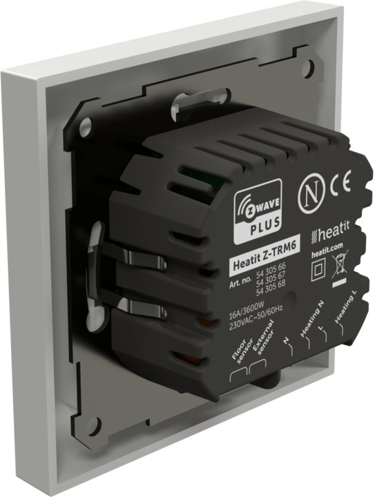 Immagine prodotto Heatit controlli - Termostato Z-Wave Z-TRM6 3600W 16A