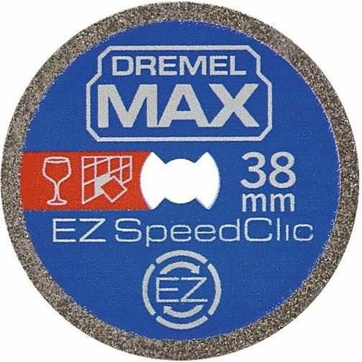 Produktbild Dremel EZ Speed Clic Diamanat Trennscheibe MAX Ø 38,0 mm (1 Stück)