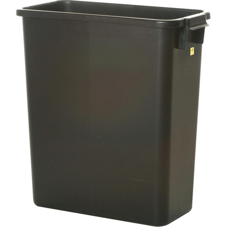 Wolfgang Warmbier Papierkorb, ESD, Volumen 60 l, 280 x 555 mm, 590 mm, Abfalleimer