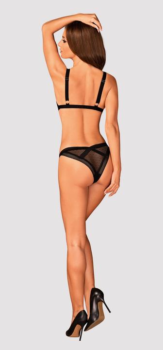 Actual product image Obsessive Estiqua Bra - Black (S)