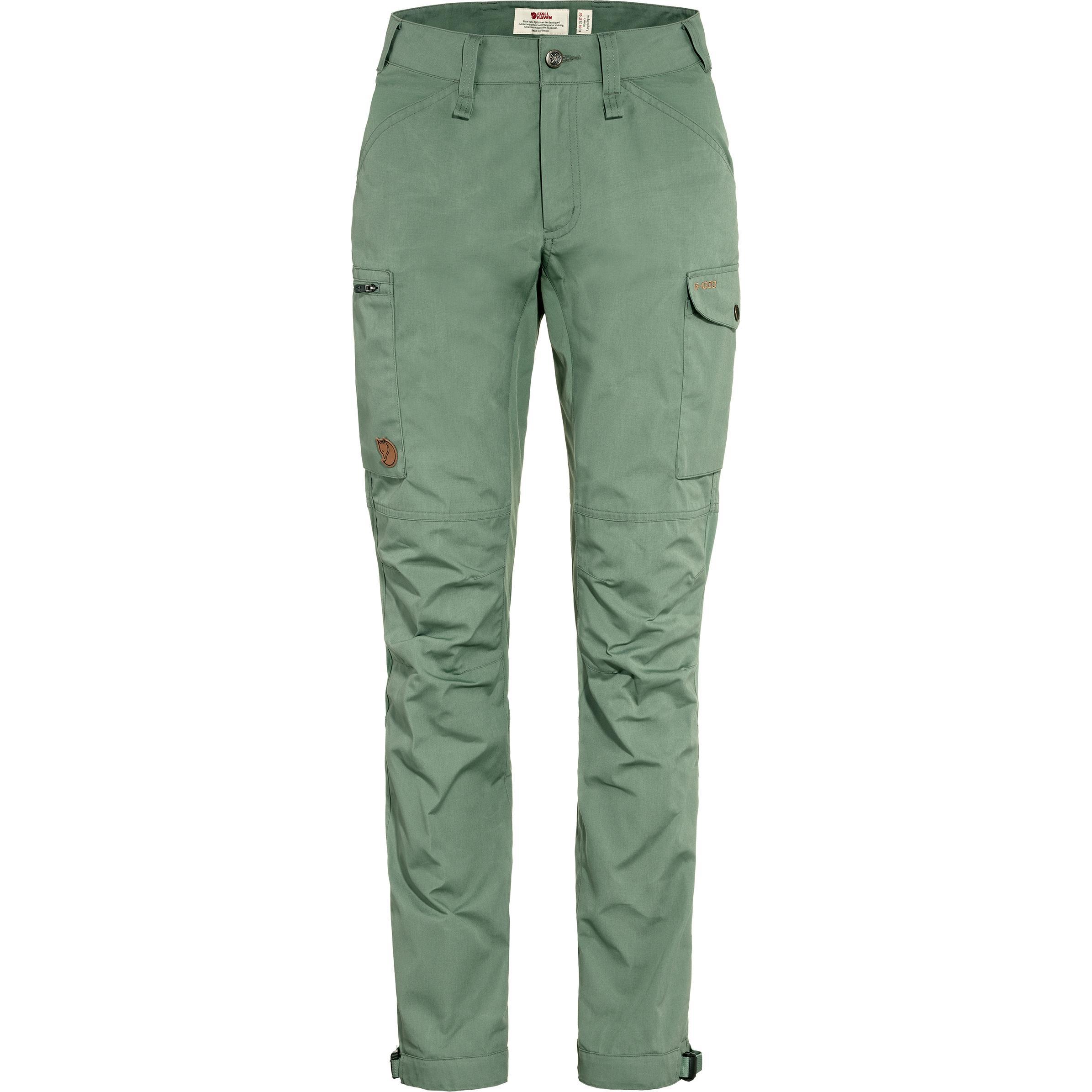 Fjällräven, Damen, Outdoorhose, Women's Kaipak Trousers Curved (40), Grün, 40