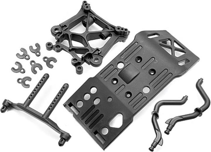 HPI Savage X Skid Plate/Supporto per il corpo
