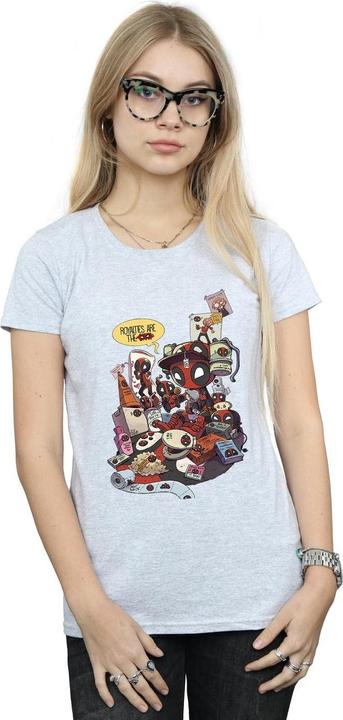 Image du produit - T-shirt DEADPOOL MERCHANDISE ROYALTIES - Femme (M)