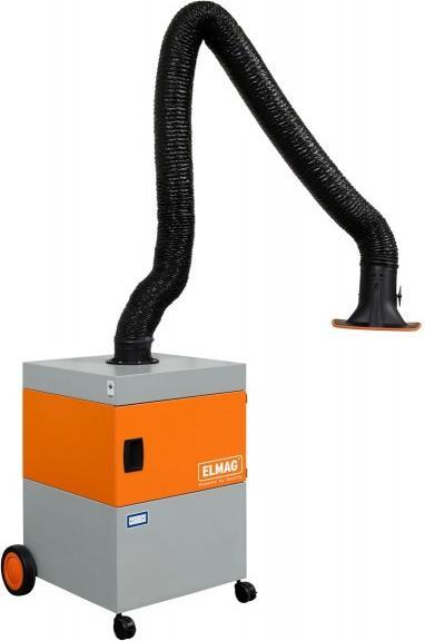 Actual product image Elmag - Absauganlage, fahrbar, Profi-Master Absaugarm Ø 150mm/4m in Schlauchausführung, Absaugl. m. (Extraction system)